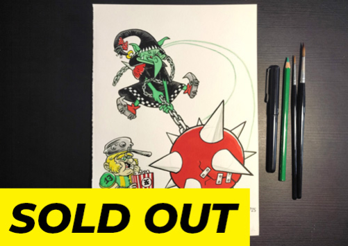 Fungus sold out